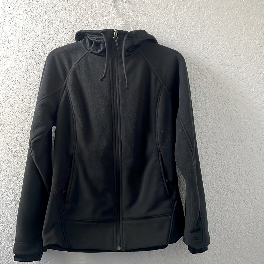 Women’s Black Columbia zip jacket (S)